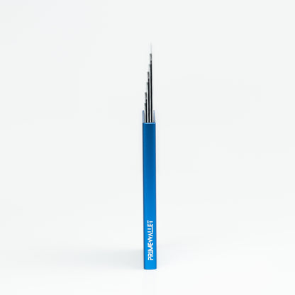 Kartenetui Blau - Minimalistischer Cardholder mit RFID-Schutz und Platz für 7 Karten