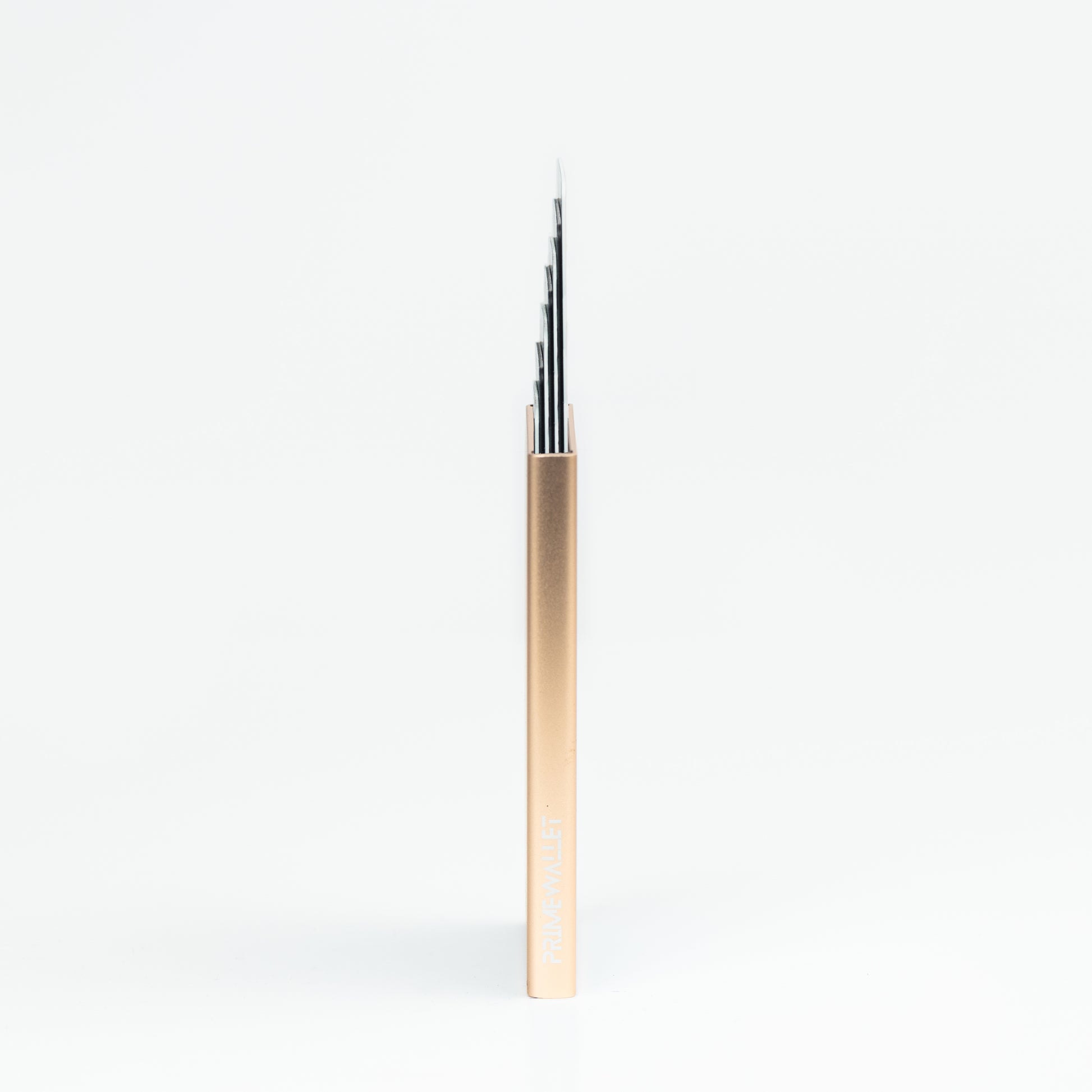 Kartenetui Gold - Dünner Kartenhalter mit Platz für 7 Karten und RFID-Schutz