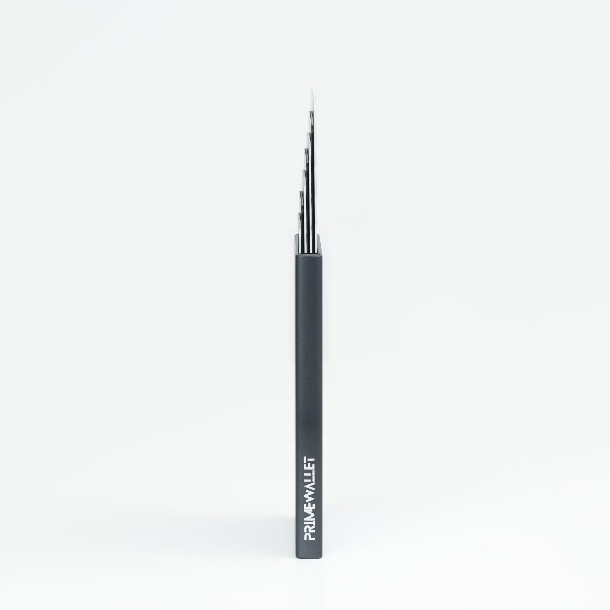 Kartenetui Push grau - Platz für bis zu 7 Karten